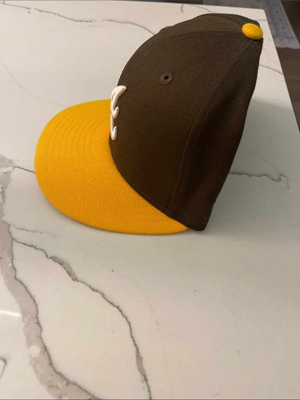 Atlanta Braves 1992 World Series patch New Era hat.